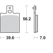 Plăcuțe de frână SBS 519SI SBS 519SI Plăcuțe de frână SBS 519SI SBS 519SI thumb