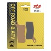 Plăcuță de frână sinter carbon offroad SBS 866SI Plăcuță de frână sinter carbon offroad SBS 866SI thumb