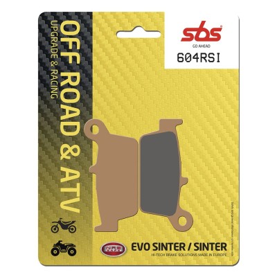 Plăcuță de frână RSI Evo Sinter Hi-Tech Offroad SBS 604RSI Plăcuță de frână RSI Evo Sinter Hi-Tech Offroad SBS 604RSI
