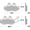 Plăcuțe de frână Sinter Hi-Tech SBS 187MS Plăcuțe de frână Sinter Hi-Tech SBS 187MS thumb