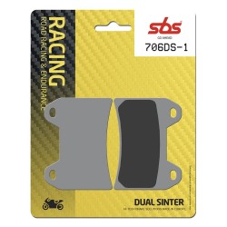 Plăcuțe de frână Dual Sinter Road Racing Dynamic Racing Concept Hi-Tech SBS 706DS-1 Plăcuțe de frână Dual Sinter Road Racing Dynamic Racing Concept Hi-Tech SBS 706DS-1