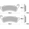 Plăcuță de frână Sinter Hi-Tech Street SBS 953LS Plăcuță de frână Sinter Hi-Tech Street SBS 953LS thumb