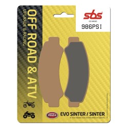 Plăcuță de frână Evo Sinter Hi-Tech, ATV & UTV SBS 986PSI Plăcuță de frână Evo Sinter Hi-Tech, ATV & UTV SBS 986PSI