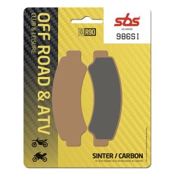 Plăcuță de frână Sinter Carbon Hi-Tech Offroad SBS 986SI Plăcuță de frână Sinter Carbon Hi-Tech Offroad SBS 986SI