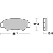 Plăcuță de frână Evo Sinter Hi-Tech, ATV & UTV SBS 987PSI Plăcuță de frână Evo Sinter Hi-Tech, ATV & UTV SBS 987PSI thumb