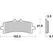 Plăcuțe de frână Dual Sinter Road Racing Dynamic Racing Concept Hi-Tech SBS 841DS-2 Plăcuțe de frână Dual Sinter Road Racing Dynamic Racing Concept Hi-Tech SBS 841DS-2 thumb