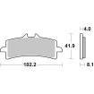 Plăcuță de frână Dual Sinter Road Racing Dynamic Racing Concept Hi-Tech SBS 901DS-1 Plăcuță de frână Dual Sinter Road Racing Dynamic Racing Concept Hi-Tech SBS 901DS-1 thumb
