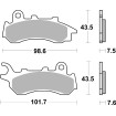 Plăcuțe de frână Sinter Hi-Tech SBS 233MS Plăcuțe de frână Sinter Hi-Tech SBS 233MS thumb