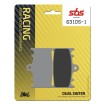 Plăcuțe de frână dual sinter road racing dynamic racing concept hi-tech SBS 631DS-1 Plăcuțe de frână dual sinter road racing dynamic racing concept hi-tech SBS 631DS-1 thumb