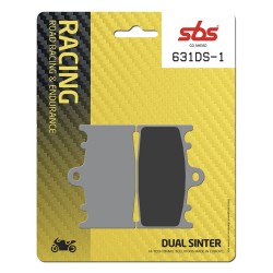 Plăcuțe de frână dual sinter road racing dynamic racing concept hi-tech SBS 631DS-1 Plăcuțe de frână dual sinter road racing dynamic racing concept hi-tech SBS 631DS-1