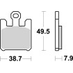 Plăcuțe de frână sinter racing hi-tech SBS 788RST Plăcuțe de frână sinter racing hi-tech SBS 788RST thumb