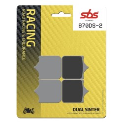 Plăcuțe de frână Dual Sinter Road Racing Dynamic Racing Concept Hi-Tech SBS 870DS-2 Plăcuțe de frână Dual Sinter Road Racing Dynamic Racing Concept Hi-Tech SBS 870DS-2