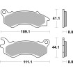 Plăcuțe de frână Sinter Scooter Hi-Tech SBS 205MS Plăcuțe de frână Sinter Scooter Hi-Tech SBS 205MS thumb
