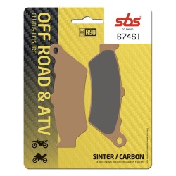 Plăcuțe de frână sinter carbon offroad hi-tech SBS 674SI Plăcuțe de frână sinter carbon offroad hi-tech SBS 674SI