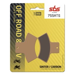 Plăcuțe de frână sinter carbon ATV hi-tech SBS 755ATS Plăcuțe de frână sinter carbon ATV hi-tech SBS 755ATS