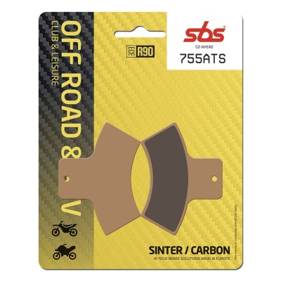 Plăcuțe de frână sinter carbon ATV hi-tech SBS 755ATS Plăcuțe de frână sinter carbon ATV hi-tech SBS 755ATS