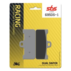Plăcuță de frână dual sinter dynamic racing concept SBS 695DS-1