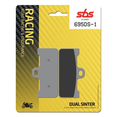 Plăcuță de frână dual sinter dynamic racing concept SBS 695DS-1