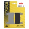 Plăcuță de frână dual sinter dynamic racing concept SBS 860DS-1