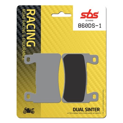 Plăcuță de frână dual sinter dynamic racing concept SBS 860DS-1