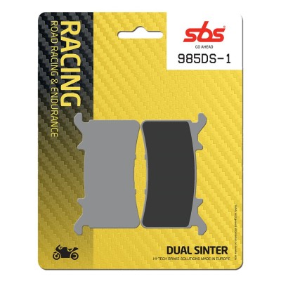Plăcuță de frână dual sinter dynamic racing concept SBS 985DS-1