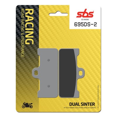 Plăcuță de frână dual sinter dynamic racing concept SBS 695DS-2