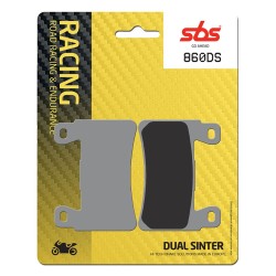 Plăcuță de frână dual sinter dynamic racing concept SBS 860DS-2 Plăcuță de frână dual sinter dynamic racing concept SBS 860DS-2