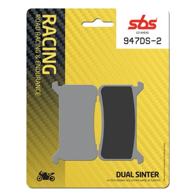 Plăcuță de frână dual sinter dynamic racing concept SBS 947DS-2