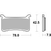 Plăcuță de frână dual sinter dynamic racing concept SBS 947DS-2 Plăcuță de frână dual sinter dynamic racing concept SBS 947DS-2 thumb