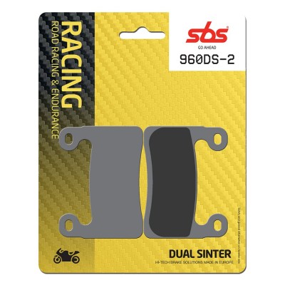 Plăcuță de frână dual sinter dynamic racing concept SBS 960DS-2