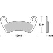 Plăcuță de frână sinter offroad SBS 978RSI Plăcuță de frână sinter offroad SBS 978RSI thumb