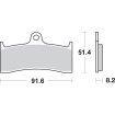 Plăcuțe de frână SBS 676HS SBS 676HS Plăcuțe de frână SBS 676HS SBS 676HS thumb