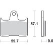 Plăcuță de frână SBS 765LS SBS 765LS Plăcuță de frână SBS 765LS SBS 765LS thumb