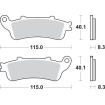 Plăcuță de frână SBS 736LS SBS 736LS Plăcuță de frână SBS 736LS SBS 736LS thumb