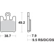 Plăcuță de frână SBS 788HS SBS 788HS Plăcuță de frână SBS 788HS SBS 788HS thumb