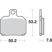 Plăcuță de frână SBS 730HF SBS 730HF thumb