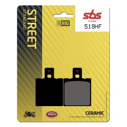 Plăcuță de frână ceramică Hi-Tech SBS 519HF Plăcuță de frână ceramică Hi-Tech SBS 519HF