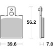 Plăcuță de frână ceramică Hi-Tech SBS 519HF Plăcuță de frână ceramică Hi-Tech SBS 519HF thumb