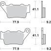 Plăcuță de frână SBS 675HF SBS 675HF Plăcuță de frână SBS 675HF SBS 675HF thumb