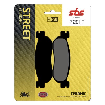 Plăcuță de frână SBS 728HF SBS 728HF