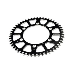 Pinion spate aluminiu KTM/HVA/GAS 49T negru SCAR SRS53049BK Pinion spate aluminiu KTM/HVA/GAS 49T negru SCAR SRS53049BK