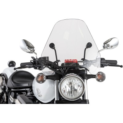 Parbriz sport S-06 SPITFIRE transparent negru 15 Parbriz sport S-06 SPITFIRE transparent negru 15