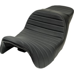 Șa CHARIOT BLK CLSC STITCH VINYL BLK LOGO SLYFOX 4723A