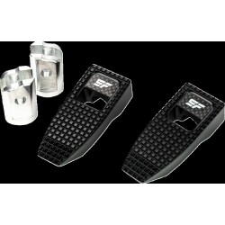 Scărițe Speed față 2018-2023 Softail negre SLYFOX SF-903-01-1