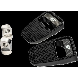 Scărițe pentru picioare TOURING/DYNA/SPORTSTER negre SLYFOX SF-904-00-1