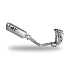 Sistem de evacuare din oțel inoxidabil FORCE cu amortizor de titan SPARK EXHAUST GYA8838T