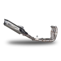 Sistem de evacuare Force Evo cu amortizor de zgomot din titan SPARK EXHAUST GYA8881T Sistem de evacuare Force Evo cu amortizor de zgomot din titan SPARK EXHAUST GYA8881T