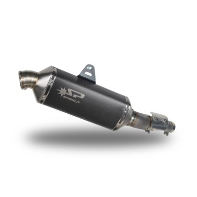 Dakar slip-on muffler euro-5 dark style SPARK EXHAUST GYA1601DOM