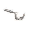 Sistem de evacuare complet sub șa dreptunghiular titanium SPARK EXHAUST GDU8836T