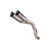 Sistem de evacuare DYNO 3/4 cu capac negru SPARK EXHAUST GKT0120TOMN